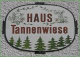 Pension Haus Tannenwiese